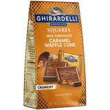 Milk Chocolate Caramel Waffle Cone Squares, 5.2 oz, thumbnail image