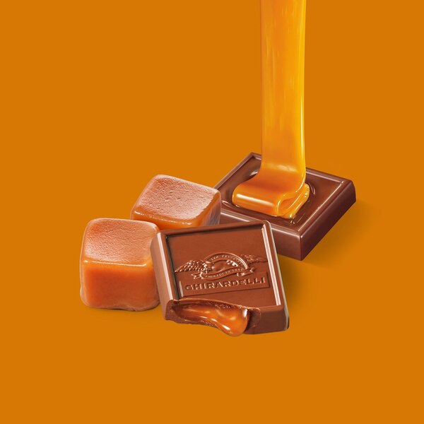 Ghirardelli, Milk Chocolate Minis with Caramel Filling, 1.9 Oz