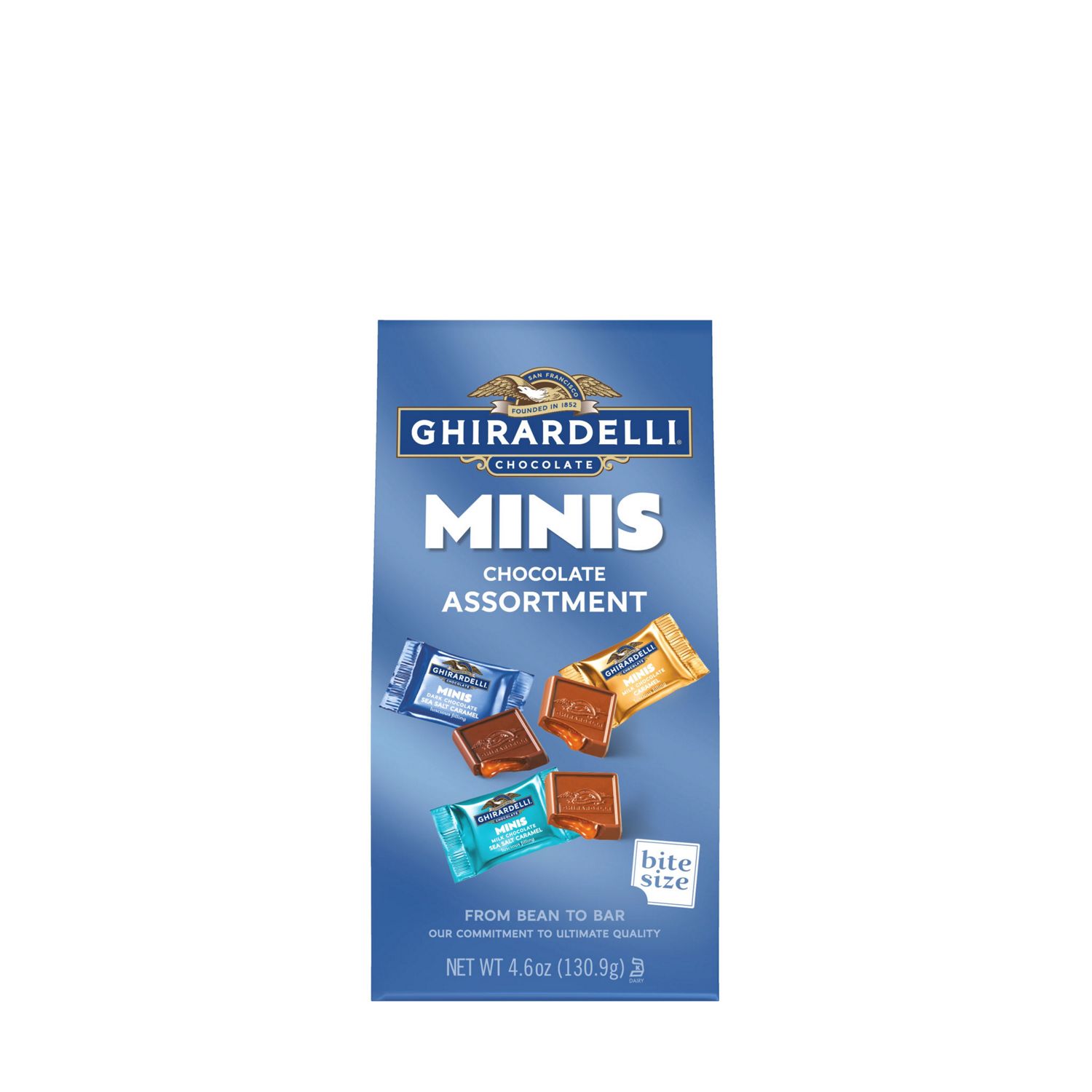 Ghirardelli, Minis Chocolate Assortment, 4.6 oz image.