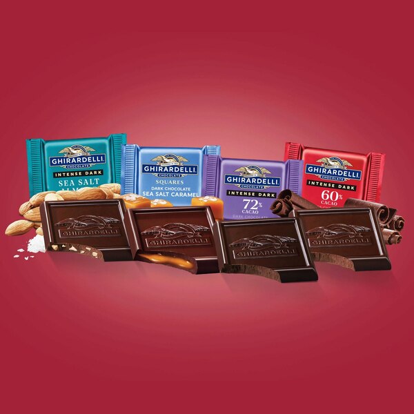 Ghirardelli, Dark Chocolate Squares Assortment, 11.3 oz