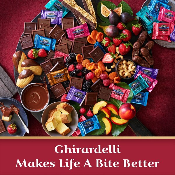 Ghirardelli, Dark Chocolate Squares Assortment, 11.3 oz