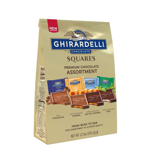 Ghirardelli, Premium Assorted Chocolate Squares, 12.5 oz