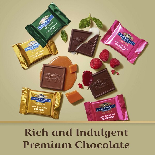 Ghirardelli, Premium Assorted Chocolate Squares, 12.5 oz