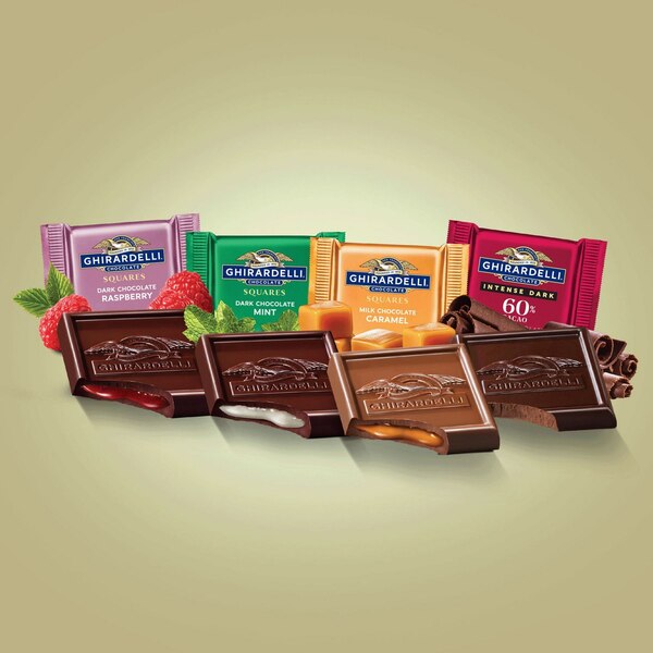 Ghirardelli, Premium Assorted Chocolate Squares, 12.5 oz