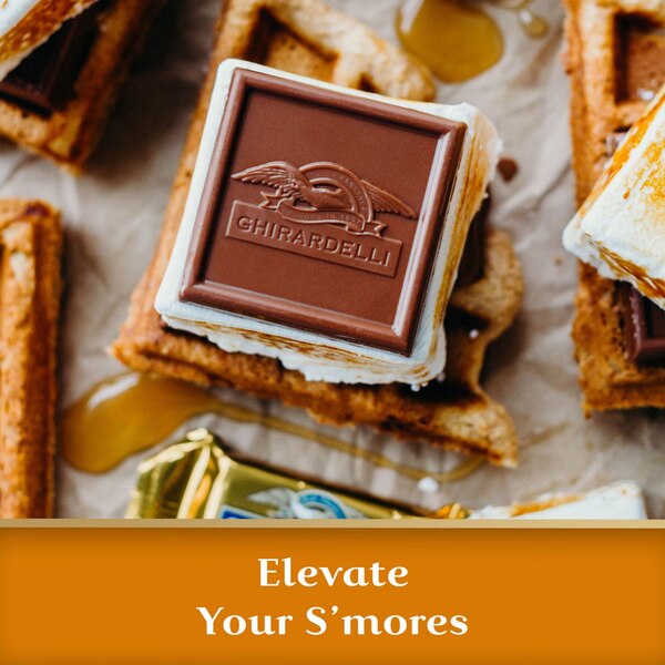 Ghirardelli, Milk Chocolate Squares with Caramel Filling, 12.7 oz