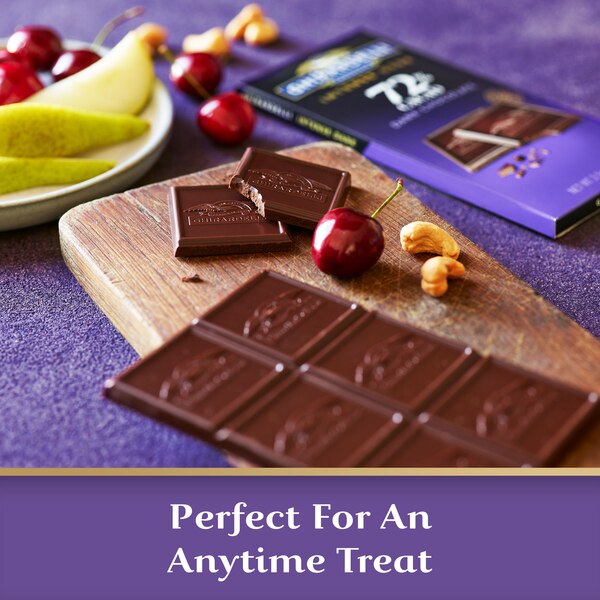 Ghirardelli, Intense Dark Chocolate Bar 72% Cacao, 3.5 Oz