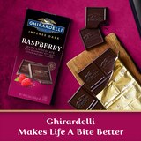 Ghirardelli, Intense Dark Chocolate Bar, Raspberry, 3.5 oz Bar, thumbnail image 5 of 5