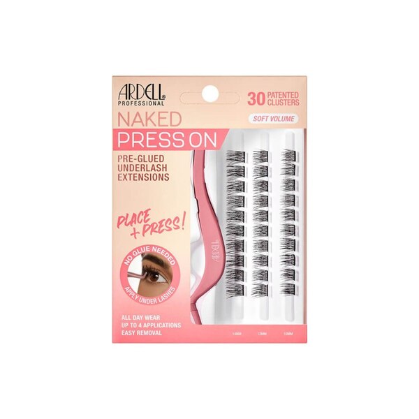 Ardell Naked Lash Press On Pre-Glued Underlash Extensions, Soft Volume, 30 CT