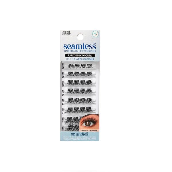 Ardell Seamless False Eyelashes, Fauxmink M Curl, 32 CT