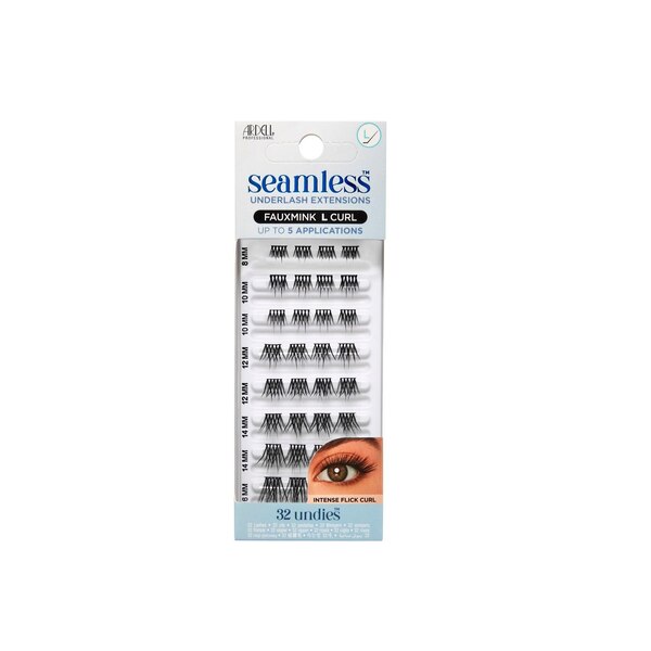 Ardell Seamless False Eyelashes, Fauxmink L Curl, 32 CT