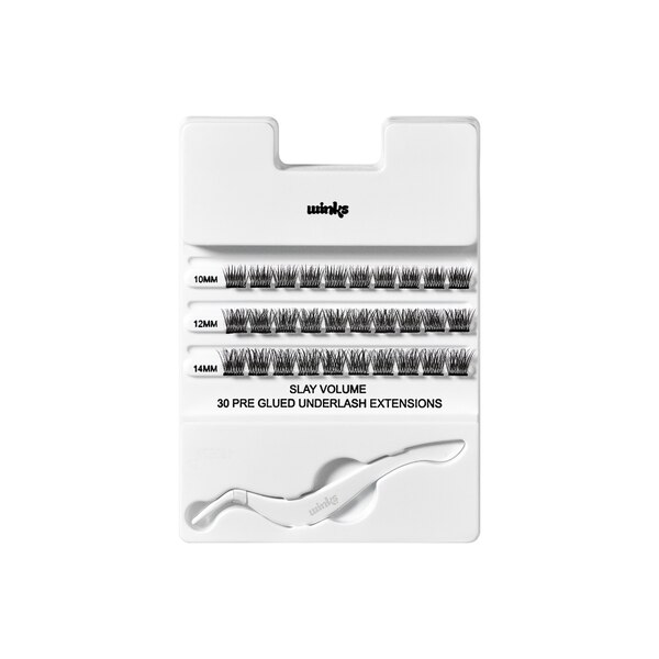 Ardell Winks Press On Lash Pre-Glued Underlash Extensions, Volume, 30 CT