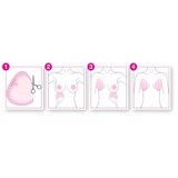 Hollywood Fashion Secrets Breast Contour Tape, Size A-DDD, Light, thumbnail image
