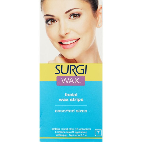 Surgi Wax Assorted Facial Wax Strips 