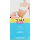 Surgi Wax Body Wax Strips With Soothing Gel, thumbnail image