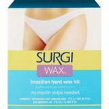 Surgi Wax Brazilian Hard Wax Kit, 4 OZ, thumbnail image