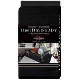 Royal Crest Microfiber Counter Dish Drying Mat, Black, thumbnail image 1 of 1