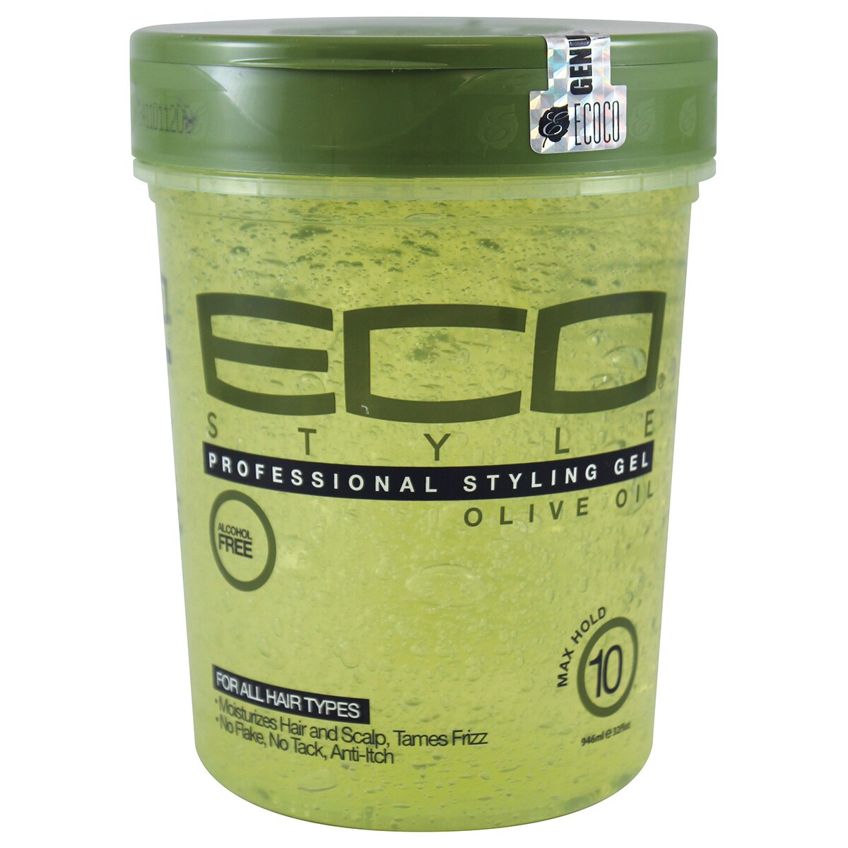 Eco Style - Gel modelador con aceite de oliva, 32 oz