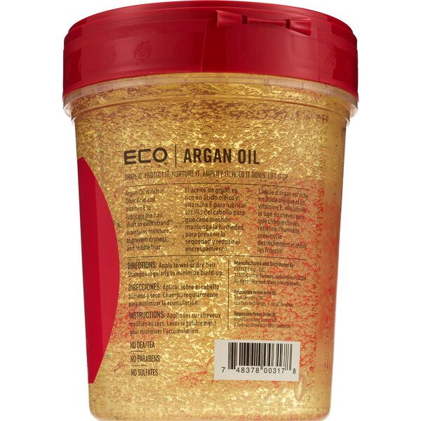 Eco Style Argan Oil Gel, 32 OZ