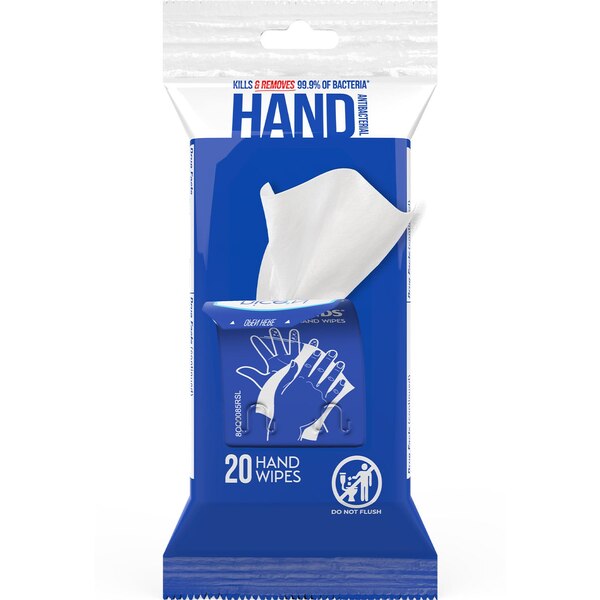 Nice 'N Clean Antibacterial Hand Wipes, Travel Pack