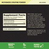 Optimum Nutrition Creatine Powder, 300 Grams, 10.58 OZ, thumbnail image