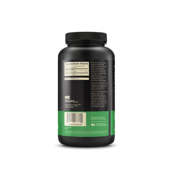 Optimum Nutrition Creatine Powder, 300 Grams, 10.58 OZ