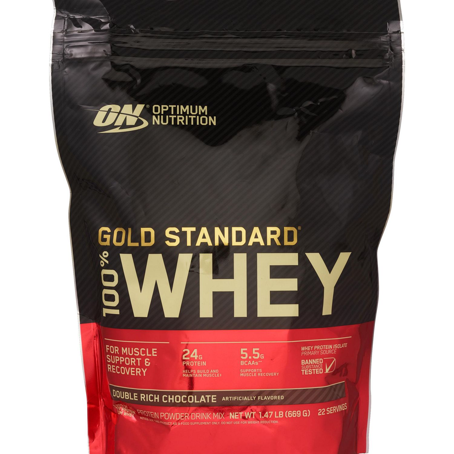 Optimum Nutrition Gold Standard 100% Whey, 24 OZ