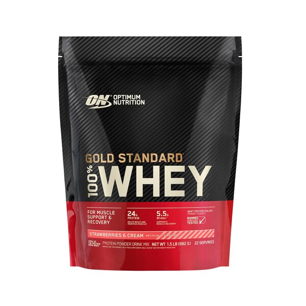 Optimum Nutrition Gold Standard 100% Whey, 24 OZ