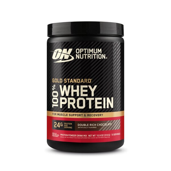 Optimum Nutrition Gold Standard 100% Whey Double Rich Chocolate, 10.9 OZ
