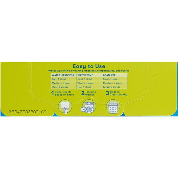 ECOS Laundry Detergent Sheets with Enzymes, Lavender Vanilla, 50 ct