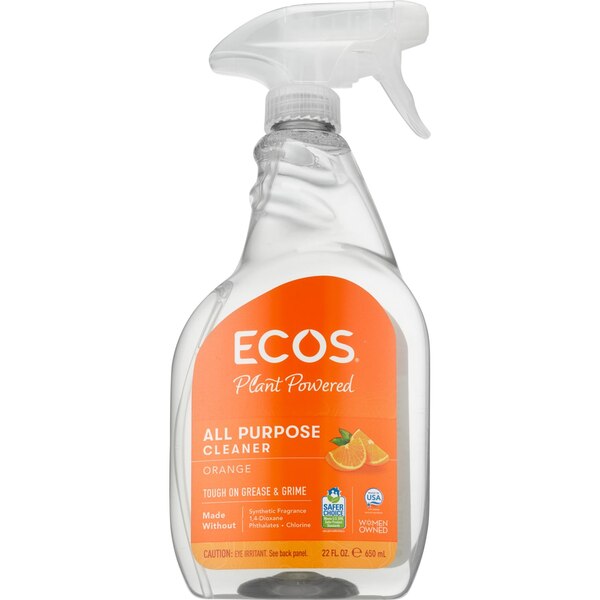ECOS All Purpose Cleaner, Orange, 22 oz