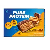 Pure Protein, Chocolate Peanut Butter Protein Bar, 1.76 Oz, 4 Ct, thumbnail image