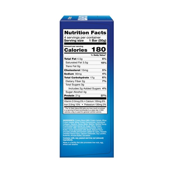 Pure Protein, Chocolate Deluxe Protein Bar, 1.76 Oz, 4 Ct
