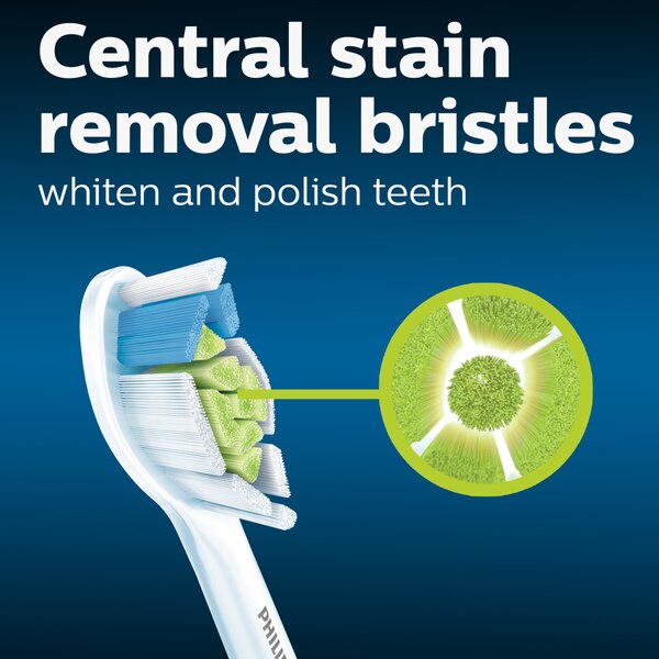 Philips Sonicare DiamondClean Electric Toothbrush Replacement Brush Heads, Medium Bristle