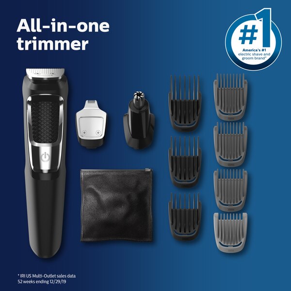 Philips Norelco Multigroom 3000 13 piece All-in-1 Trimmer