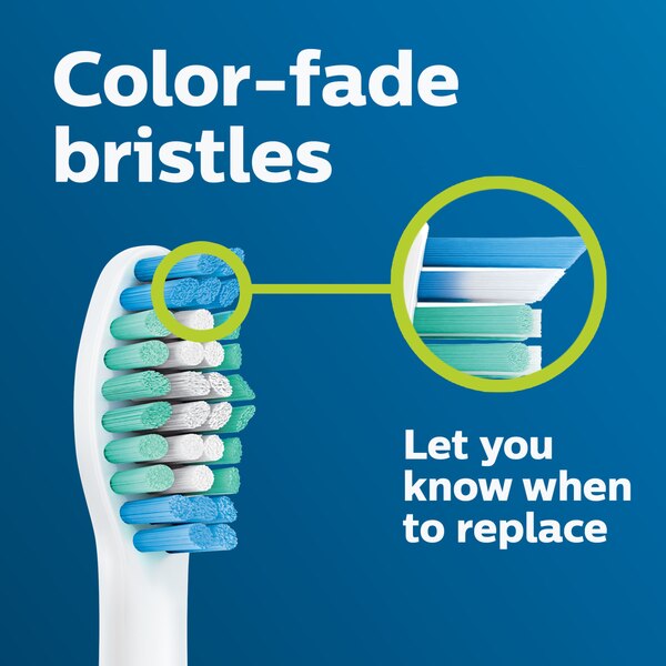 Philips Sonicare Simply Clean Electric Toothbrush Replacement Brush Heads, Medium Bristle