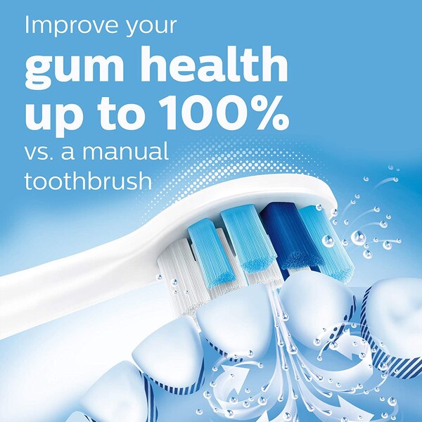 Philips Sonicare ProtectiveClean 5100 Rechargeable Electric Toothbrush, White