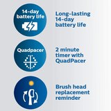 Philips Sonicare ProtectiveClean 6100 Rechargeable Electric Toothbrush, White, thumbnail image 4 of 8