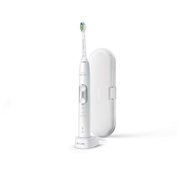 Philips Sonicare ProtectiveClean 6100 Rechargeable Electric Toothbrush, White