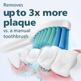 Philips Sonicare 3100 Rechargeable Electric Power Toothbrush with Pressure Sensor, HX3681/04, Black, thumbnail image