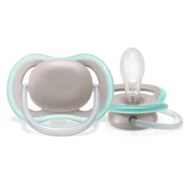 Philips Avent Ultra Air Pacifier 18m+, Beige/Dawn 2 PK