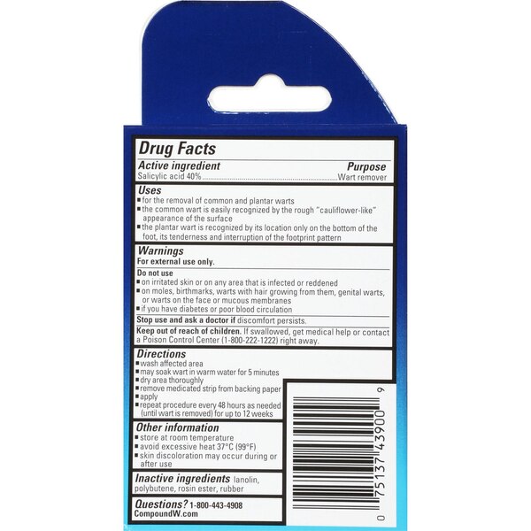 Compound W Invisible Strips, 14 CT