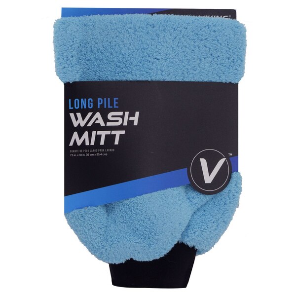Viking Long Pile Microfiber Wash Mitt, 1 ct