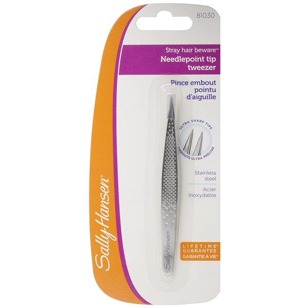 Sally Hansen Beauty Tools Stray Hair Beware Needle Point Tip Tweezer