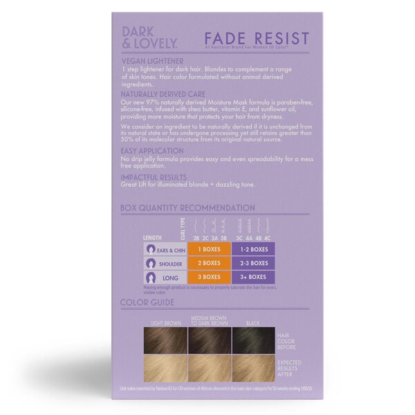 Dark & Lovely Fade Resist Permanent Hair Color