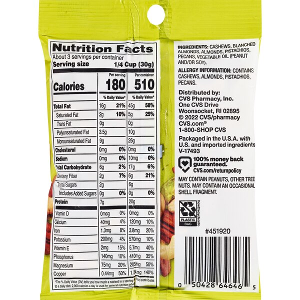 Well Market Deluxe Mixed Nuts Unsalted, 3 oz
