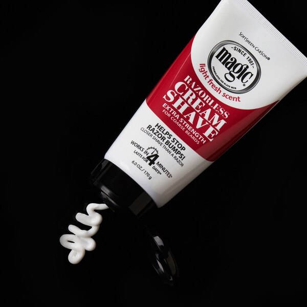 SoftSheen-Carson Magic Razorless Shave Cream, 6 OZ