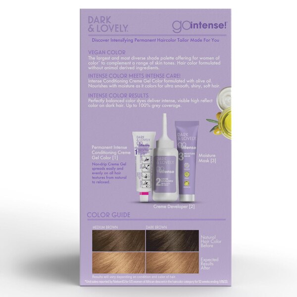 Dark & Lovely Go Intense! Ultra Vibrant Permanent Hair Color