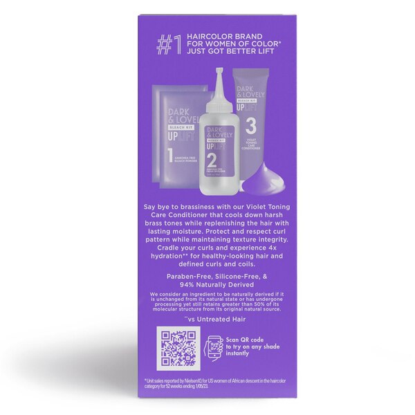 Dark and Lovely Uplift Hair Bleach Kit, Bleach Blonde