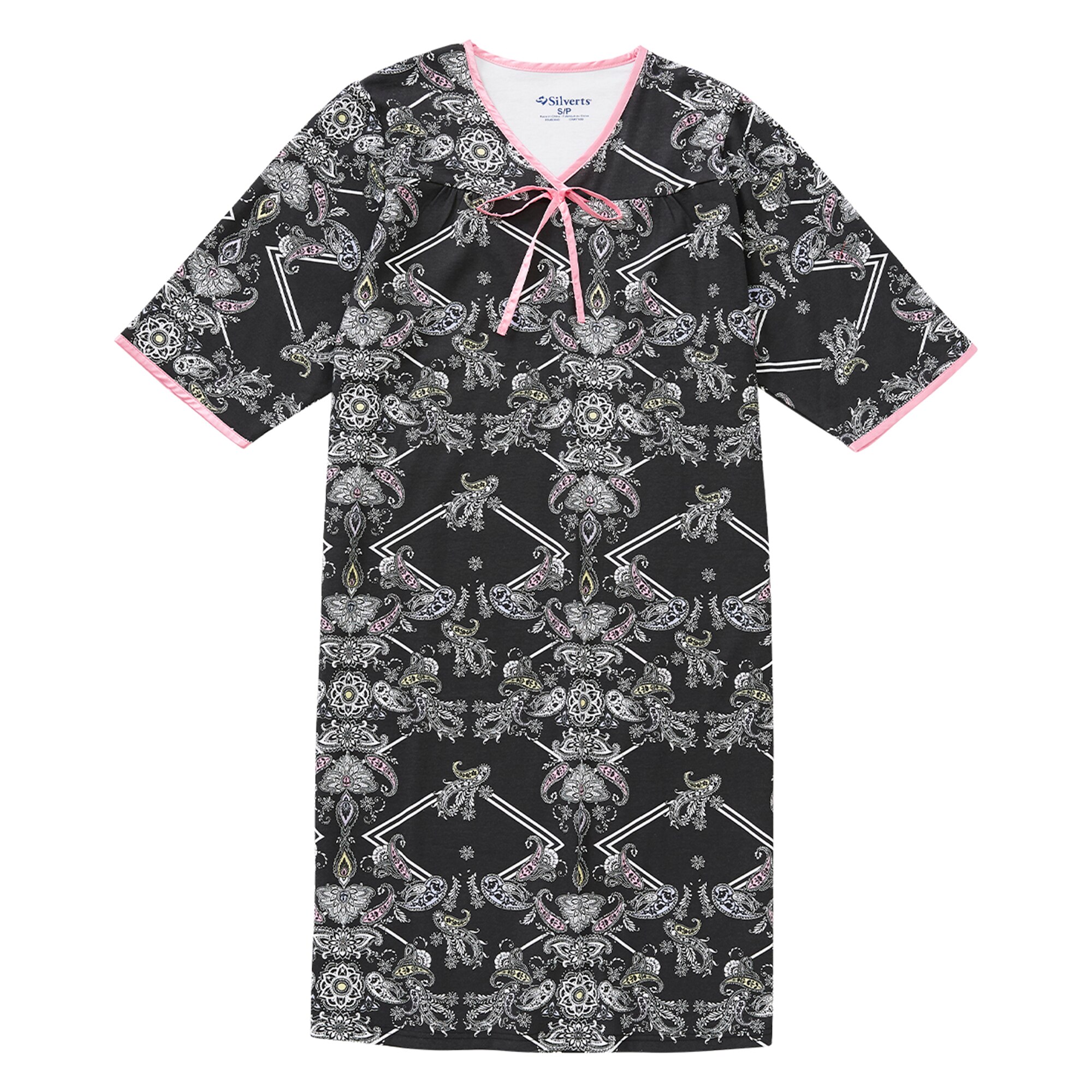 Silverts - Camisón tejido con espalda abierta