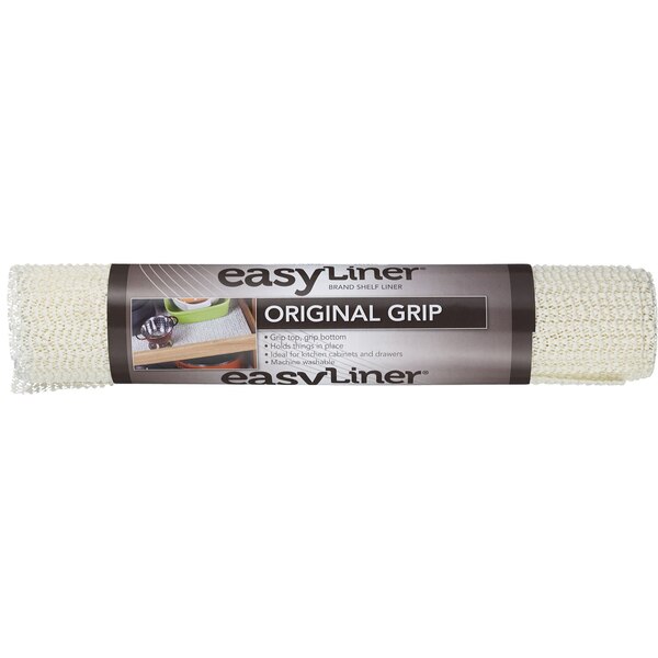 Duck Easy Liner - Tapete antideslizante para estantes, Original Grip, 20" x 5'